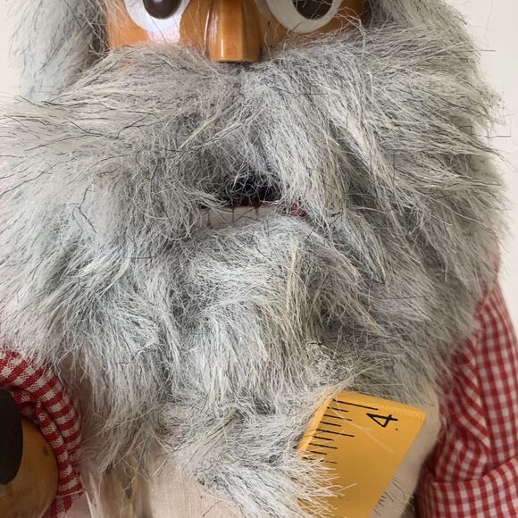 Grandeur Noel 2000 Collector's‎ Edition 17" Wooden Santa Nutcracker Toy Maker - Picture 8 of 16